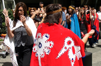 Brenda Sayers - FIPA Rally in Vancouver